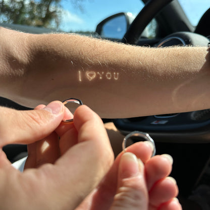 Hidden Message Ring Set